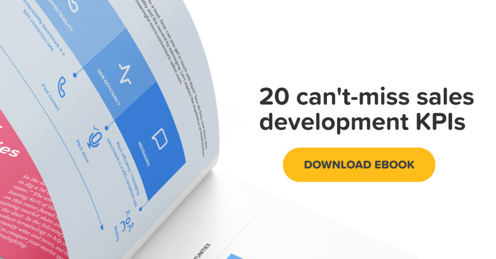 20 can't-miss sales development KPIs ebook