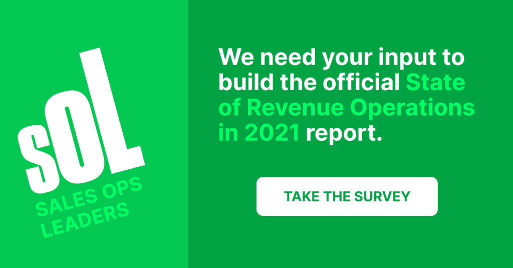 State of Revenue Operations 2021 Survey