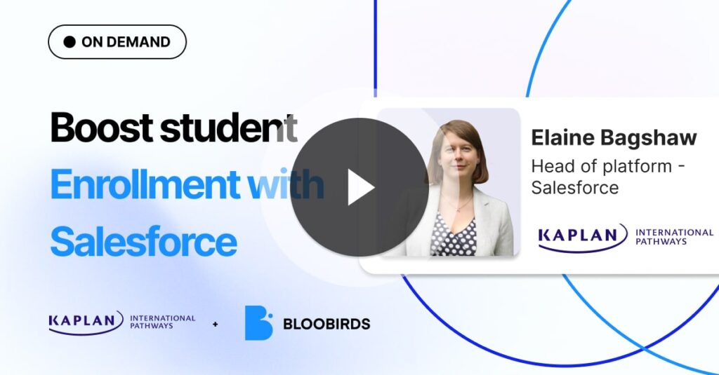 Boost student enrollment with Salesforce
